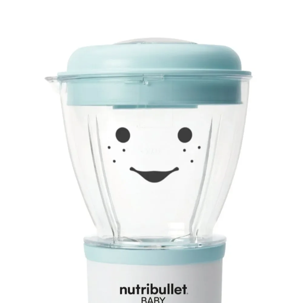 Nutribullet Baby Mini Blender in Light Blue - Baby Food Maker